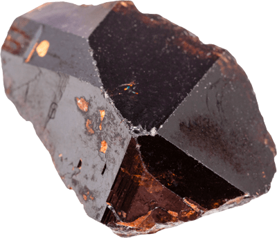 Rough Crystal Of Cassiterite Tin