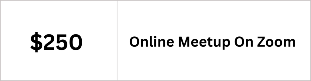 Online Meetup on Zoom